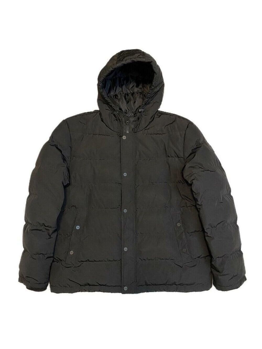 GUESS Black Designer Winter Puffer Parka Coat - Womens XXL